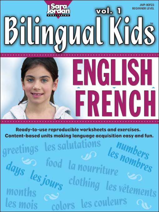 Title details for Bilingual Kids: English-French, Volume 1 by Marie-France Marcie - Available